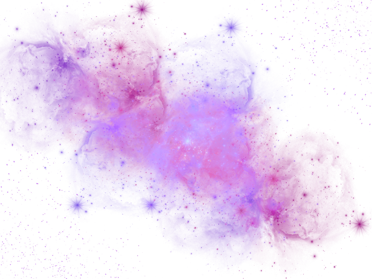 abstract gradient brush nebula galaxy shape isolated